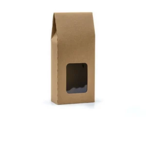 Small Tuck Lid Window Box Kraft